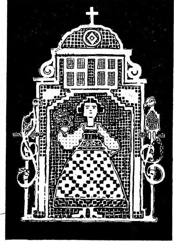 An illustration from Peasant art in Russia, 1912, leaf 4