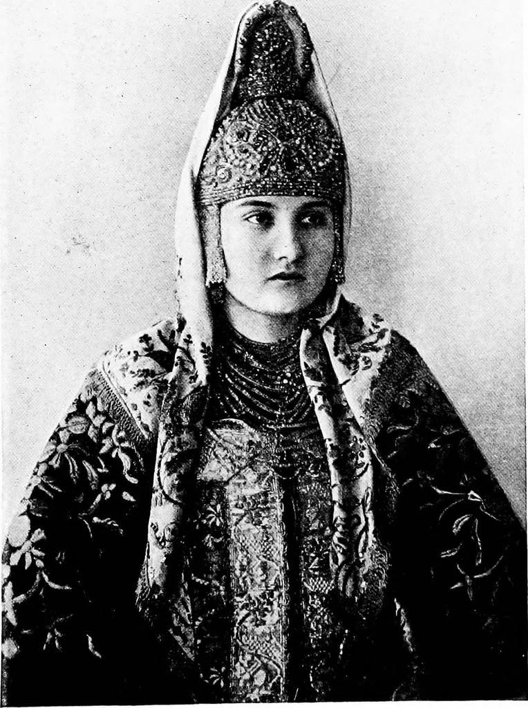An illustration from Peasant art in Russia, 1912, leaf 58
