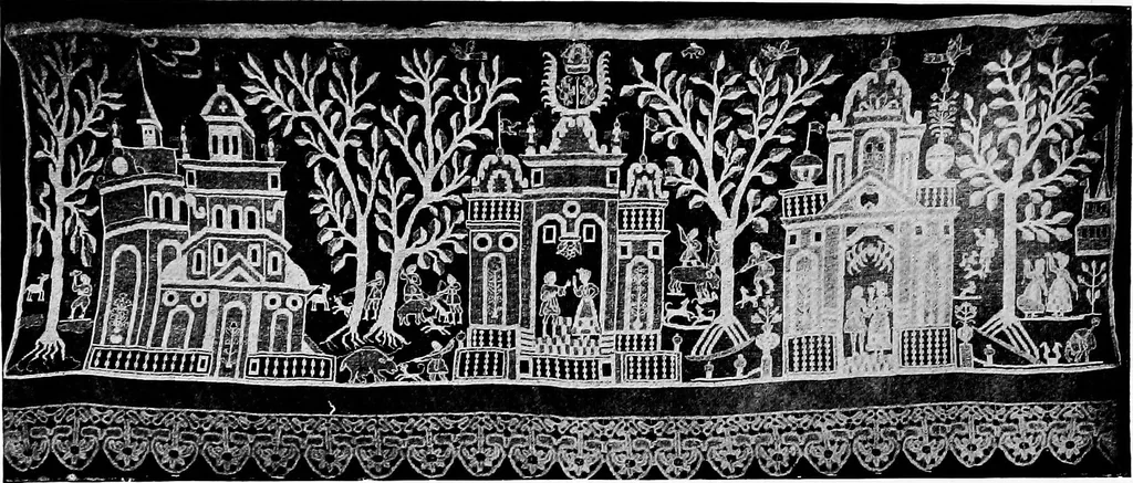 An illustration from Peasant art in Russia, 1912, leaf 69