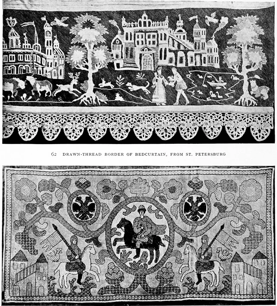 An illustration from Peasant art in Russia, 1912, leaf 71