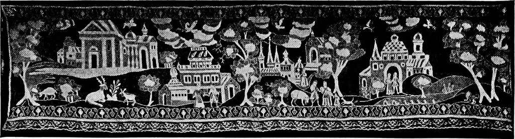 An illustration from Peasant art in Russia, 1912, leaf 73