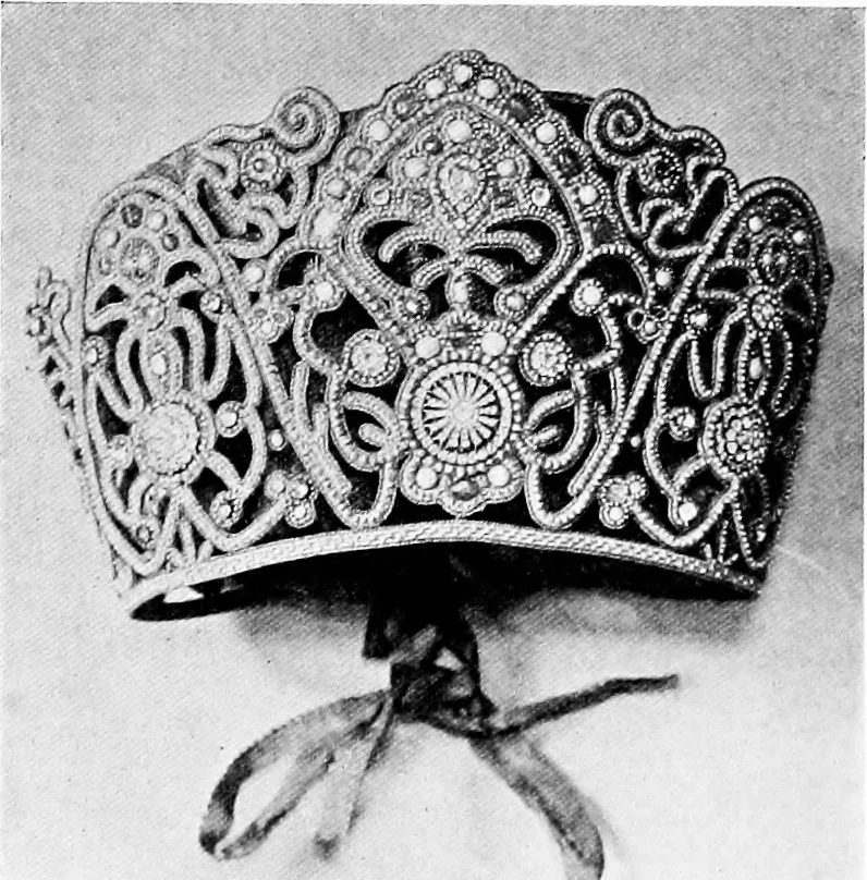 An illustration from Peasant art in Russia, 1912, leaf 83