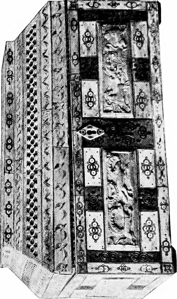 An illustration from Peasant art in Russia, 1912, leaf 96