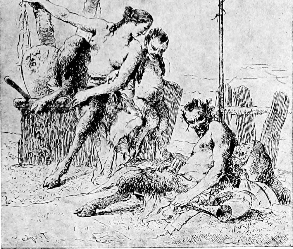 An illustration from Etching craft; a guide for students and collectors, 1922, leaf 108