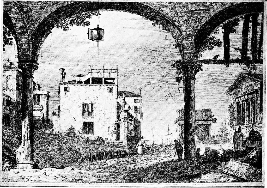 An illustration from Etching craft; a guide for students and collectors, 1922, leaf 109