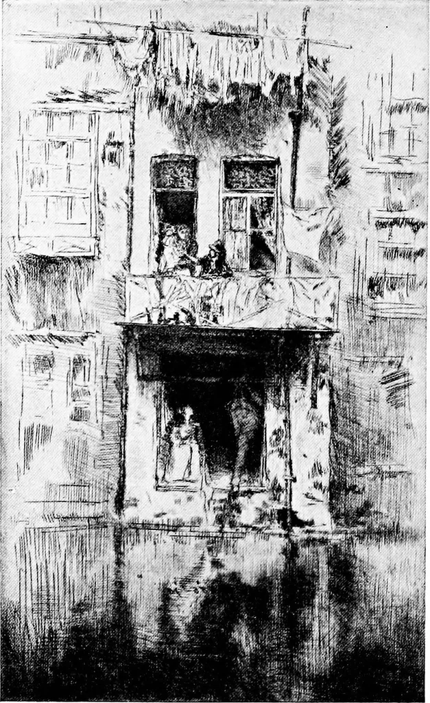 An illustration from Etching craft; a guide for students and collectors, 1922, leaf 125
