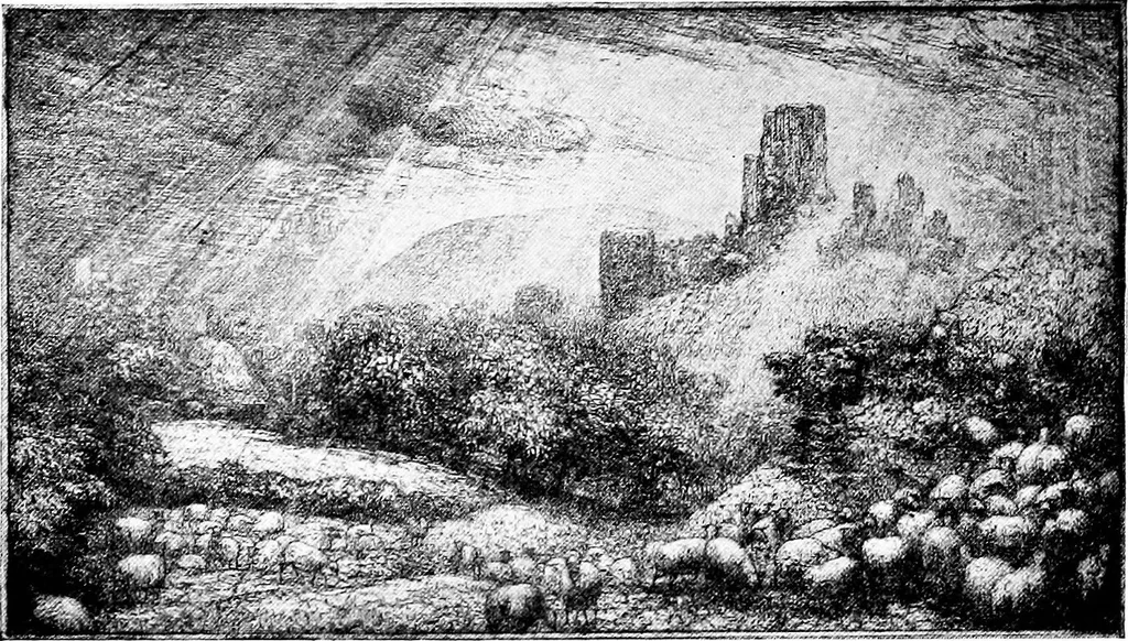 An illustration from Etching craft; a guide for students and collectors, 1922, leaf 127