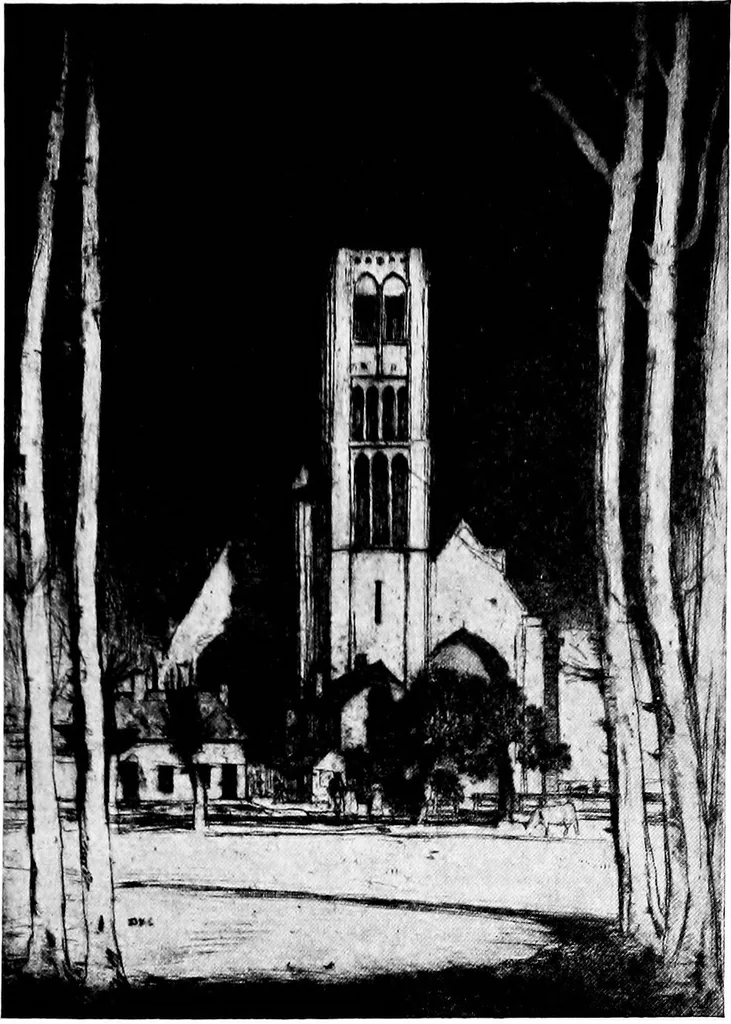 An illustration from Etching craft; a guide for students and collectors, 1922, leaf 132