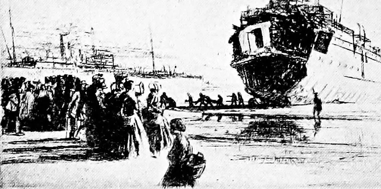 An illustration from Etching craft; a guide for students and collectors, 1922, leaf 143