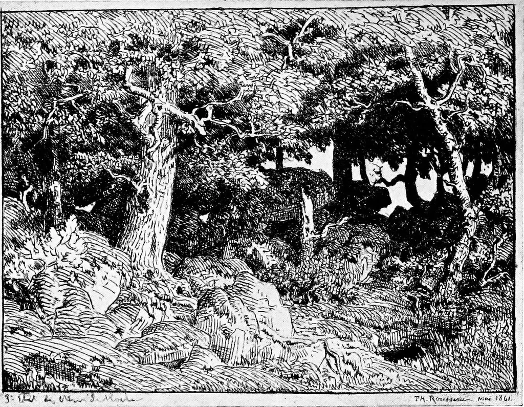 An illustration from Etching craft; a guide for students and collectors, 1922, leaf 145