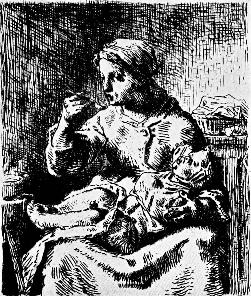 An illustration from Etching craft; a guide for students and collectors, 1922, leaf 150