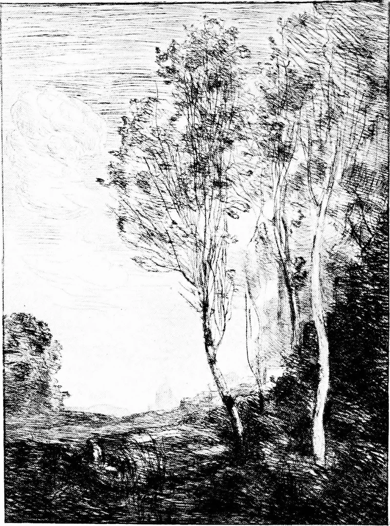 An illustration from Etching craft; a guide for students and collectors, 1922, leaf 151