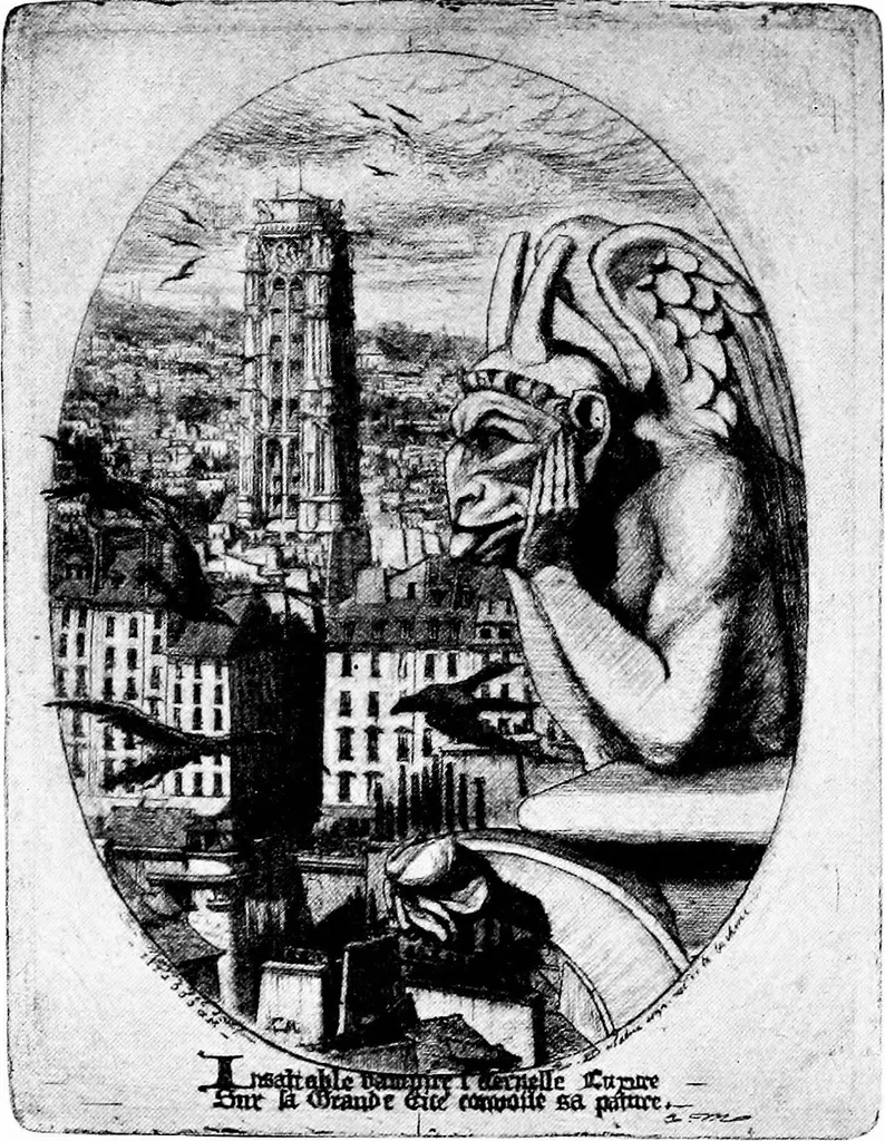 An illustration from Etching craft; a guide for students and collectors, 1922, leaf 155