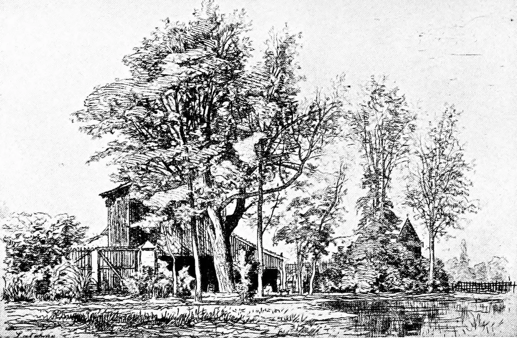 An illustration from Etching craft; a guide for students and collectors, 1922, leaf 163