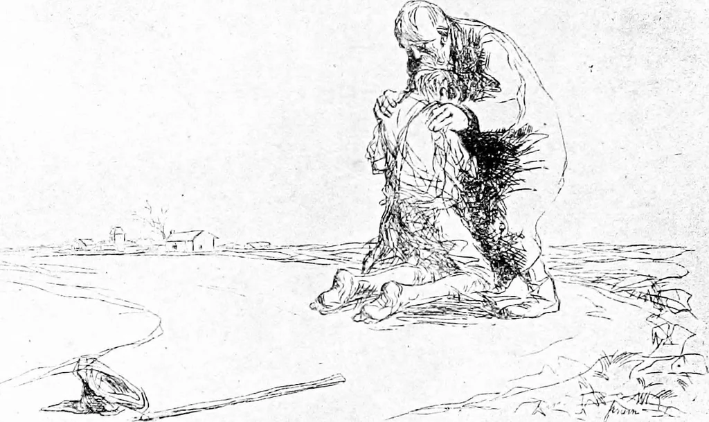 An illustration from Etching craft; a guide for students and collectors, 1922, leaf 167