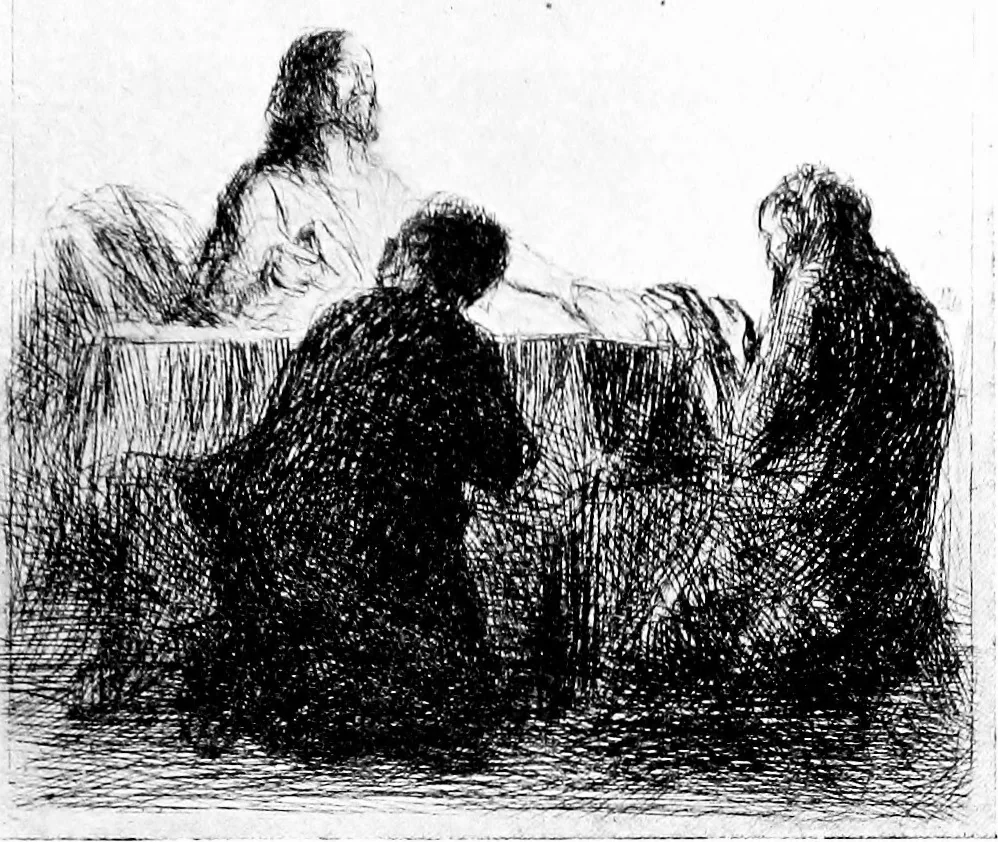 An illustration from Etching craft; a guide for students and collectors, 1922, leaf 168