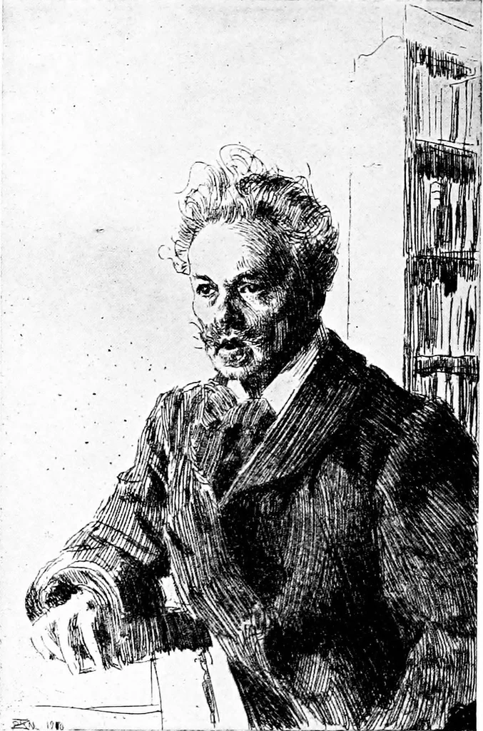 An illustration from Etching craft; a guide for students and collectors, 1922, leaf 173