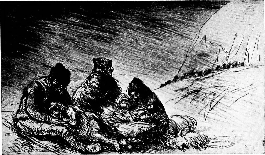 An illustration from Etching craft; a guide for students and collectors, 1922, leaf 174