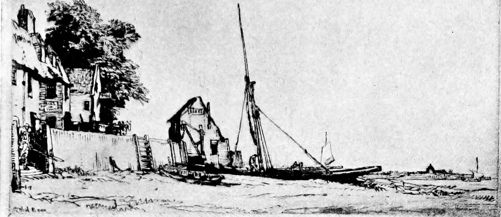 An illustration from Etching craft; a guide for students and collectors, 1922, leaf 198
