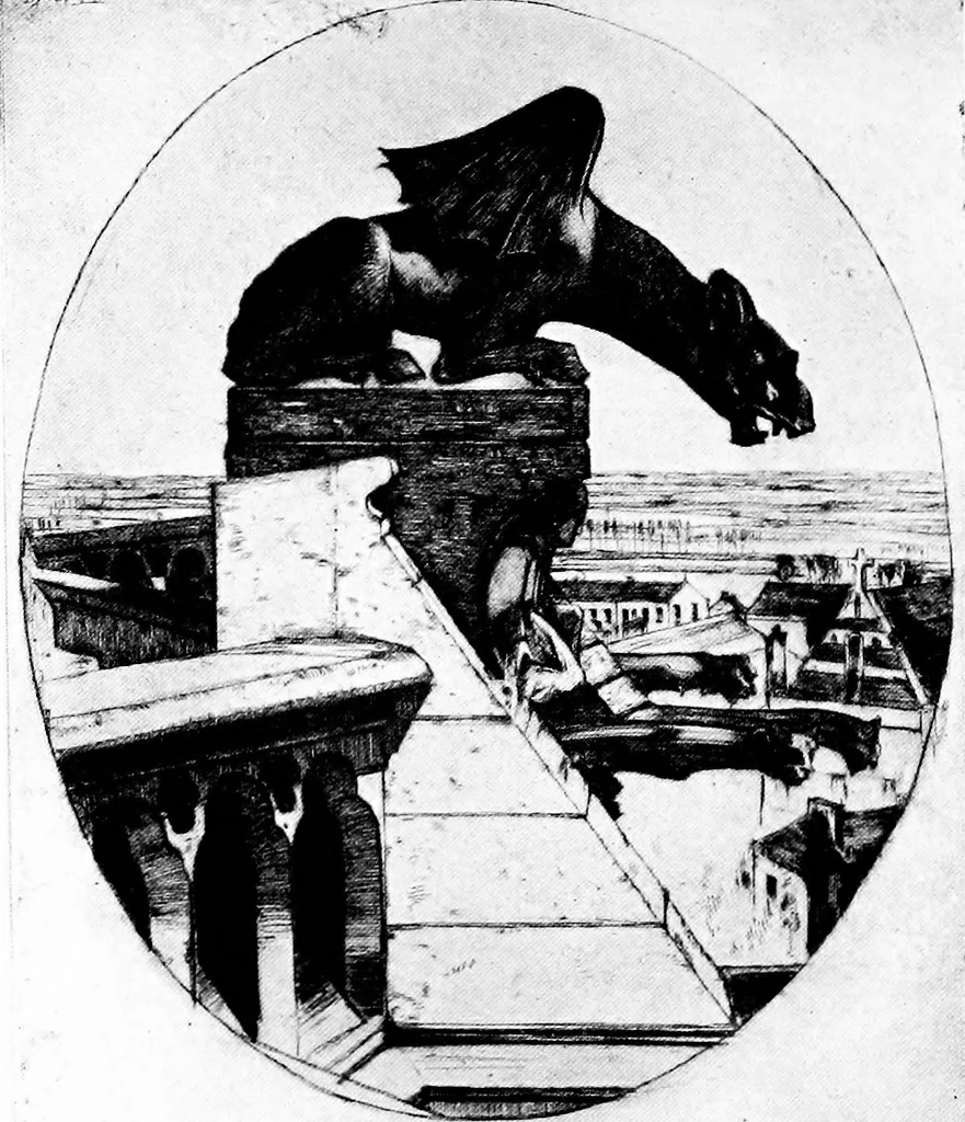 An illustration from Etching craft; a guide for students and collectors, 1922, leaf 199