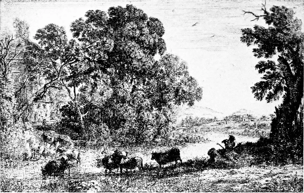 An illustration from Etching craft; a guide for students and collectors, 1922, leaf 73