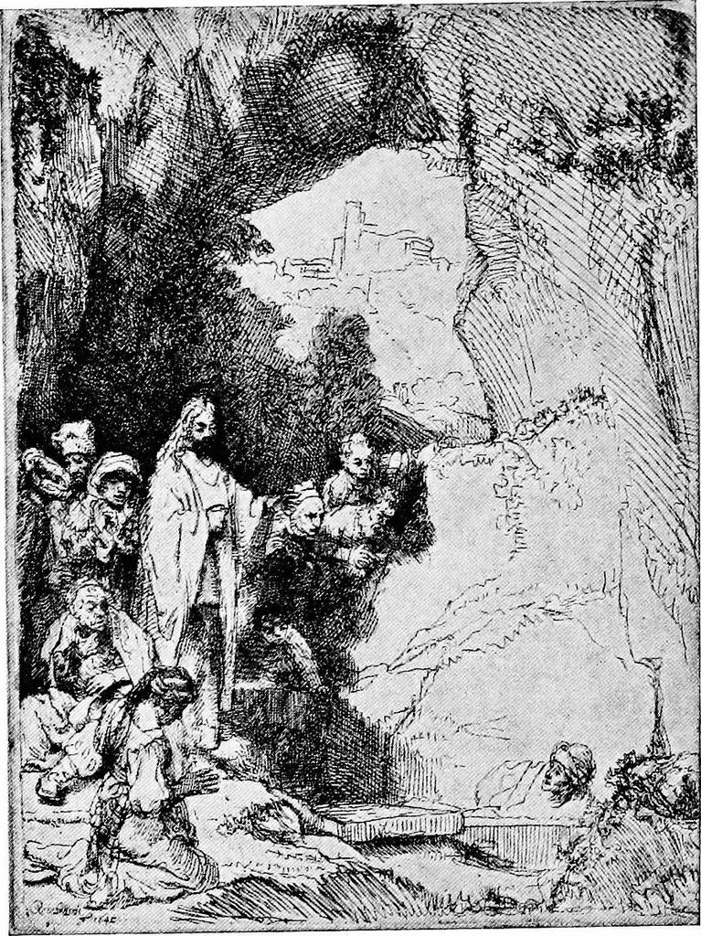 An illustration from Etching craft; a guide for students and collectors, 1922, leaf 83