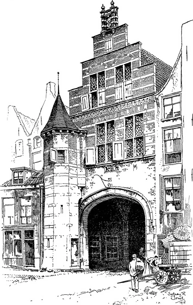 An illustration from Modern book illustrators and their work, 1914, leaf 105