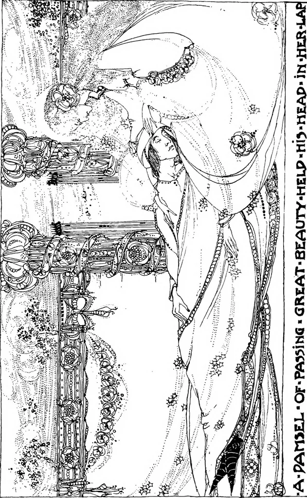 An illustration from Modern book illustrators and their work, 1914, leaf 110