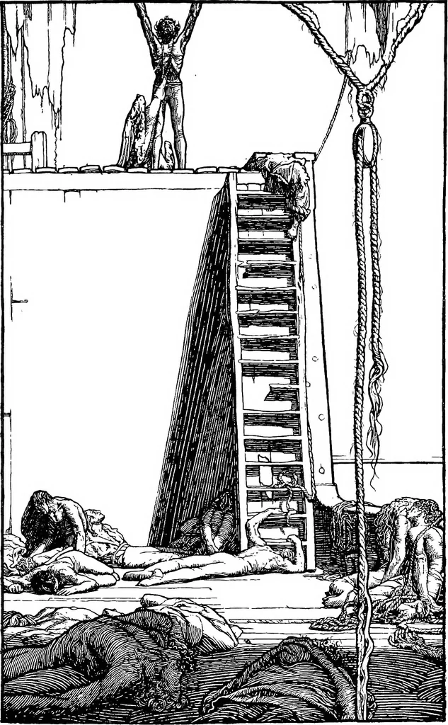 An illustration from Modern book illustrators and their work, 1914, leaf 114