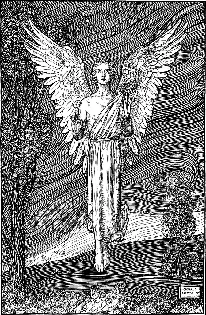 An illustration from Modern book illustrators and their work, 1914, leaf 115