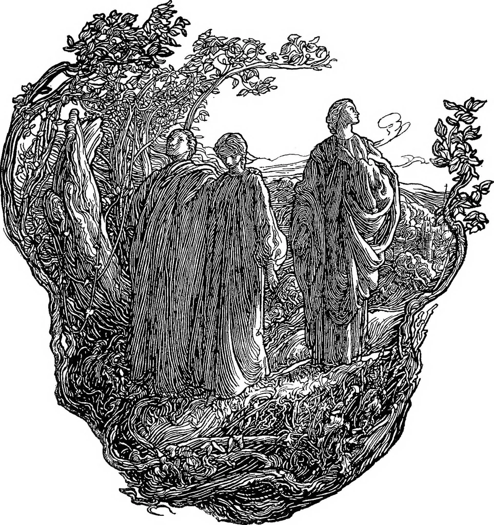 An illustration from Modern book illustrators and their work, 1914, leaf 118