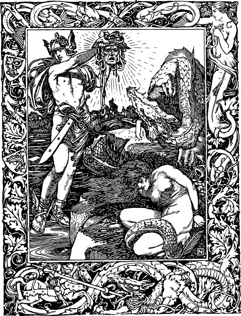An illustration from Modern book illustrators and their work, 1914, leaf 120