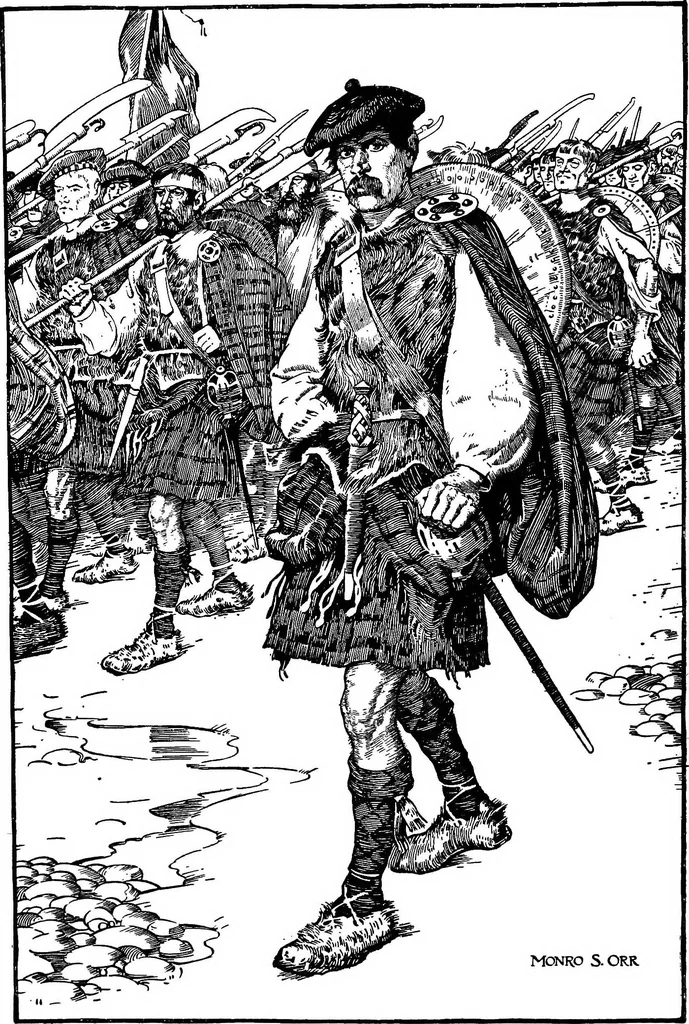 An illustration from Modern book illustrators and their work, 1914, leaf 129