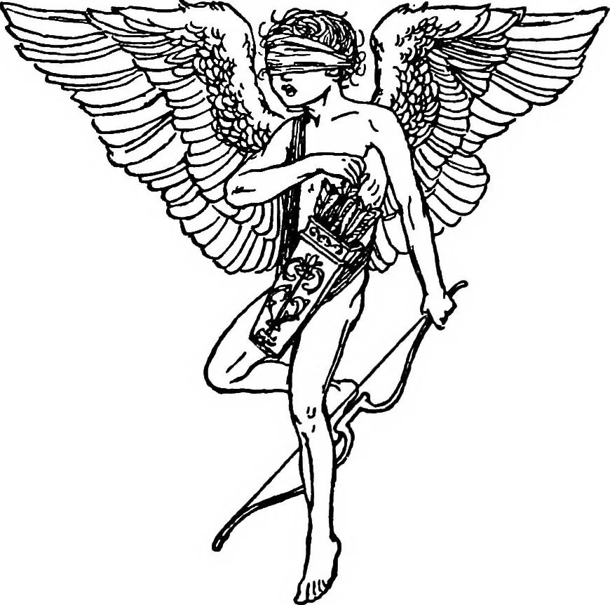 An illustration from Modern book illustrators and their work, 1914, leaf 13