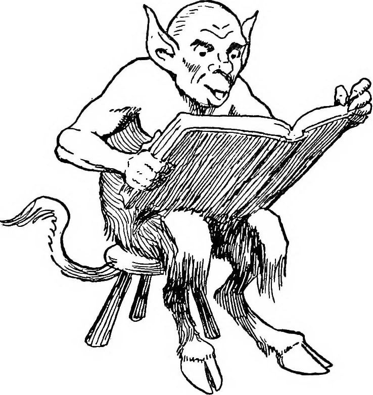 An illustration from Modern book illustrators and their work, 1914, leaf 131