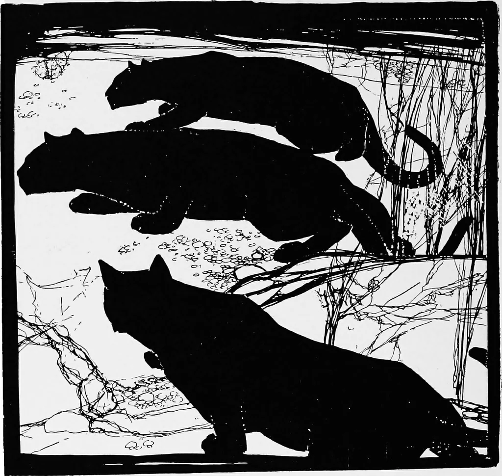 An illustration from Modern book illustrators and their work, 1914, leaf 135