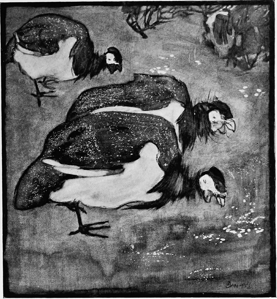 An illustration from Modern book illustrators and their work, 1914, leaf 136