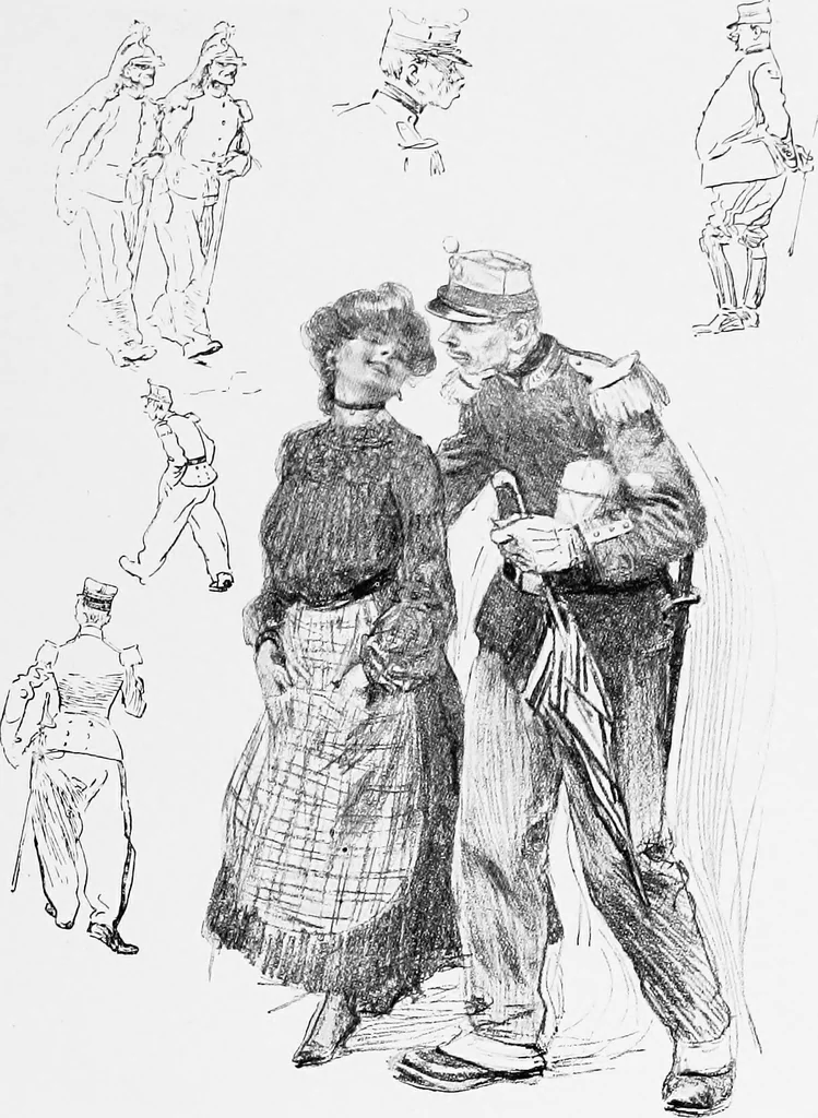 An illustration from Modern book illustrators and their work, 1914, leaf 146