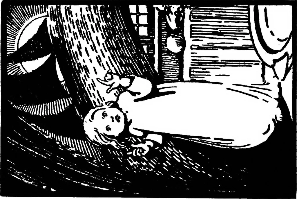 An illustration from Modern book illustrators and their work, 1914, leaf 153