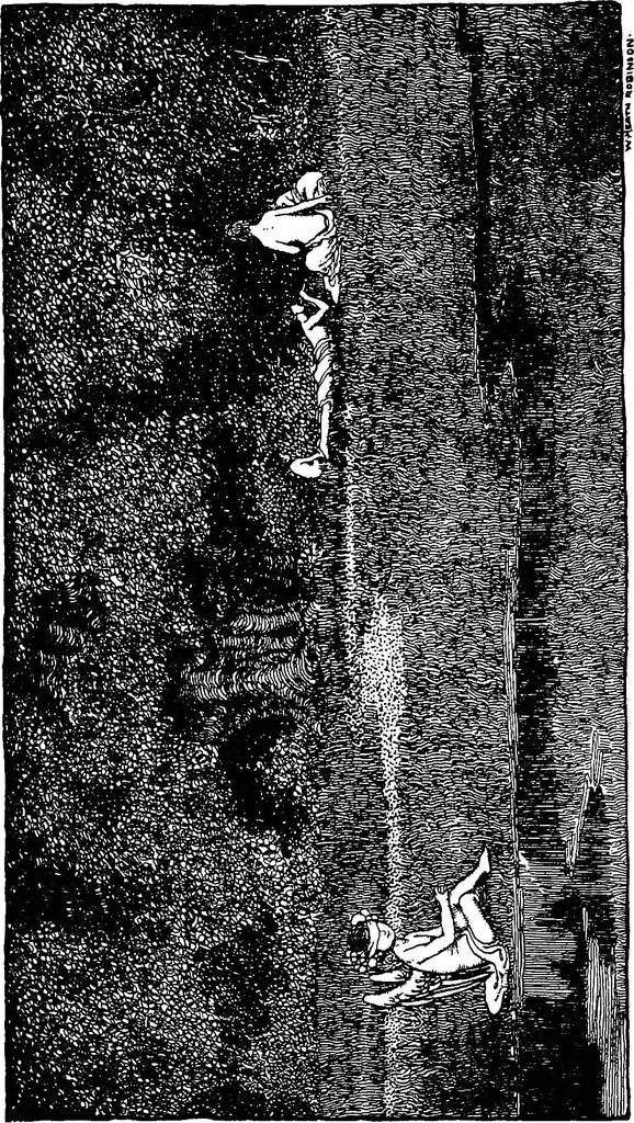 An illustration from Modern book illustrators and their work, 1914, leaf 166