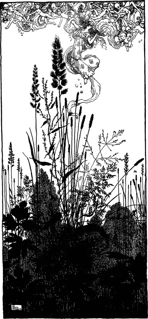 An illustration from Modern book illustrators and their work, 1914, leaf 167