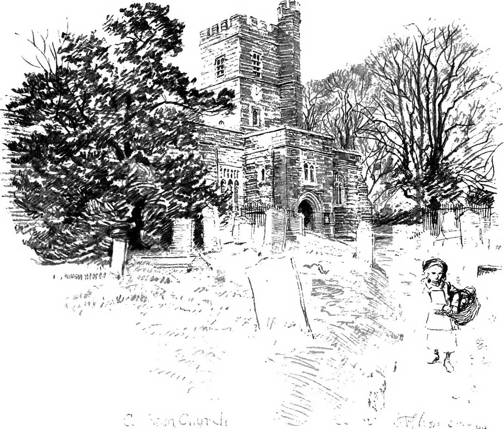 An illustration from Modern book illustrators and their work, 1914, leaf 201