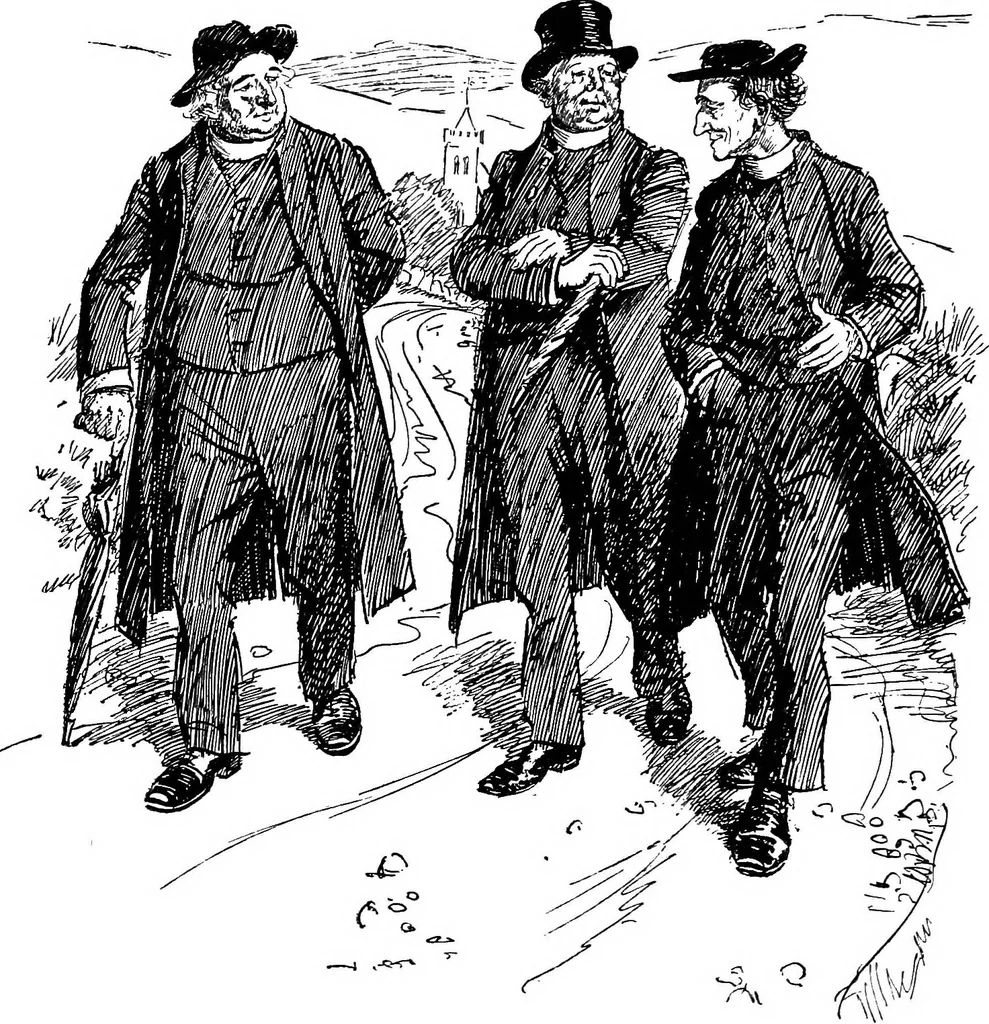 An illustration from Modern book illustrators and their work, 1914, leaf 202