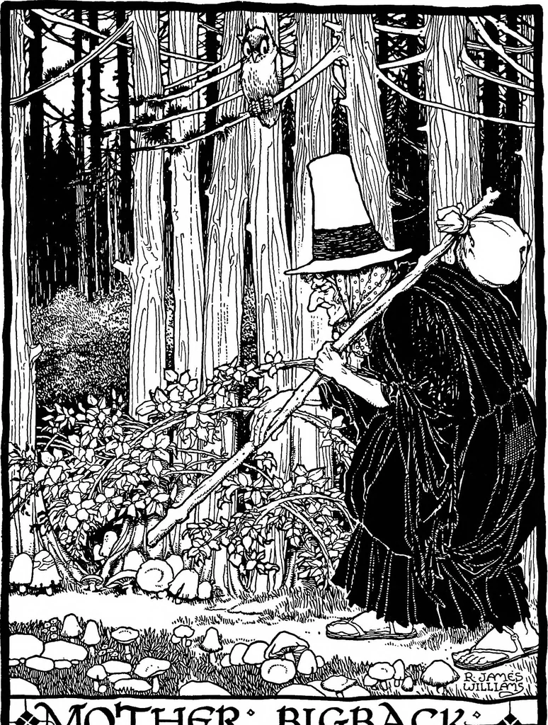 An illustration from Modern book illustrators and their work, 1914, leaf 208