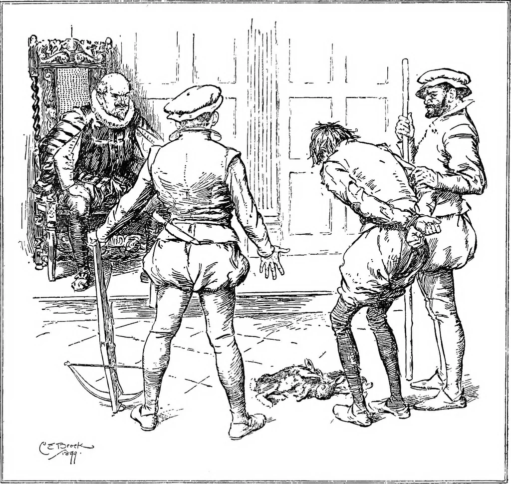 An illustration from Modern book illustrators and their work, 1914, leaf 47