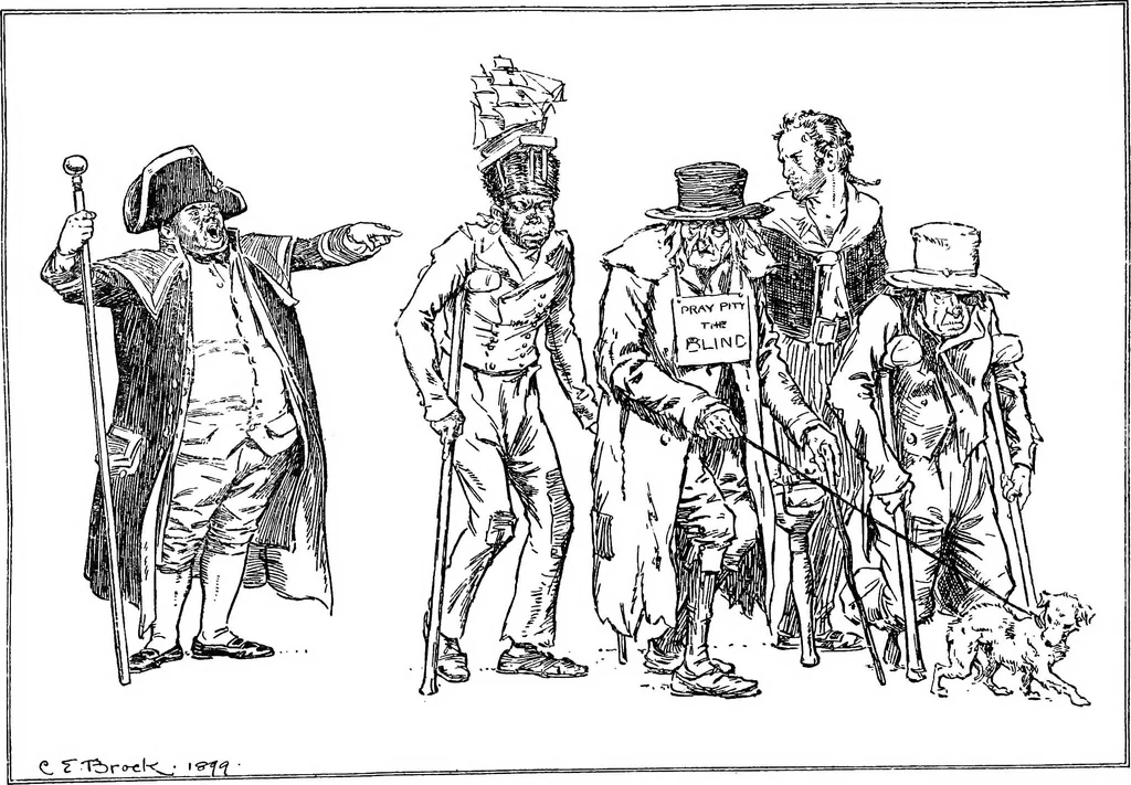An illustration from Modern book illustrators and their work, 1914, leaf 50