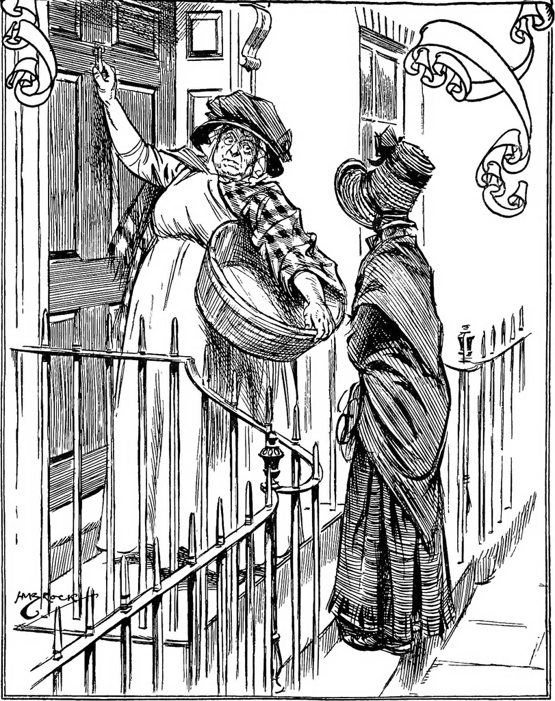 An illustration from Modern book illustrators and their work, 1914, leaf 52