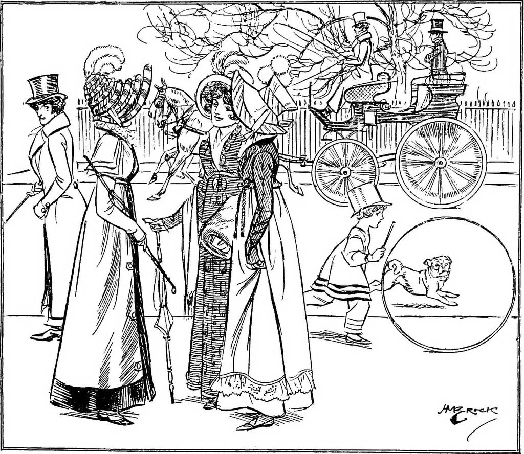 An illustration from Modern book illustrators and their work, 1914, leaf 53