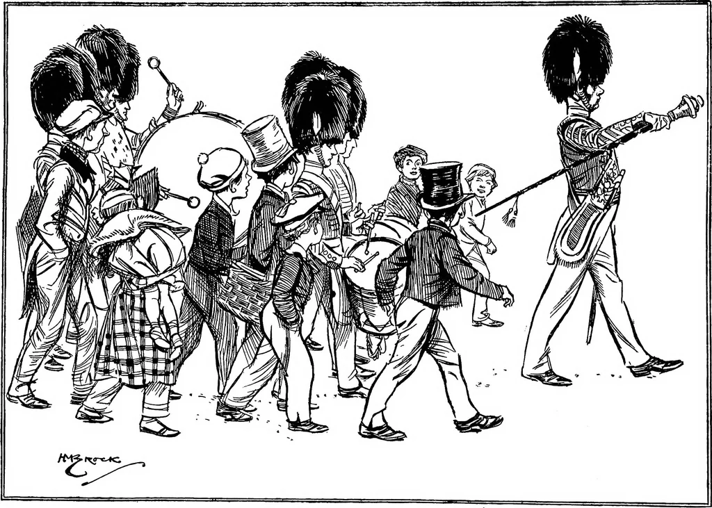 An illustration from Modern book illustrators and their work, 1914, leaf 55
