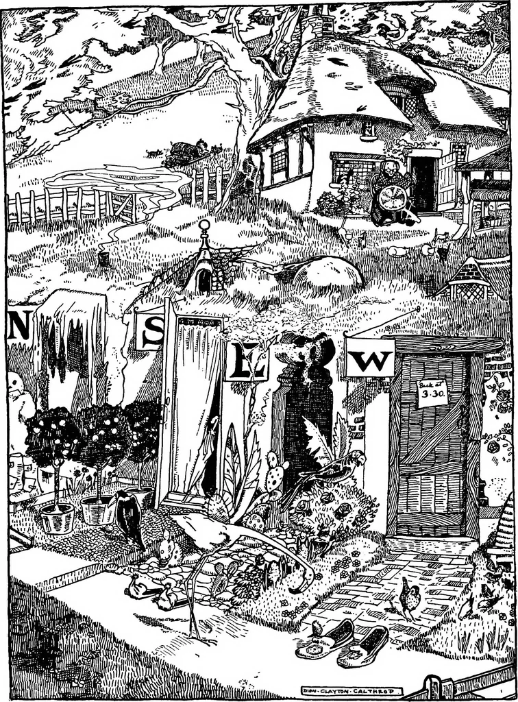 An illustration from Modern book illustrators and their work, 1914, leaf 63